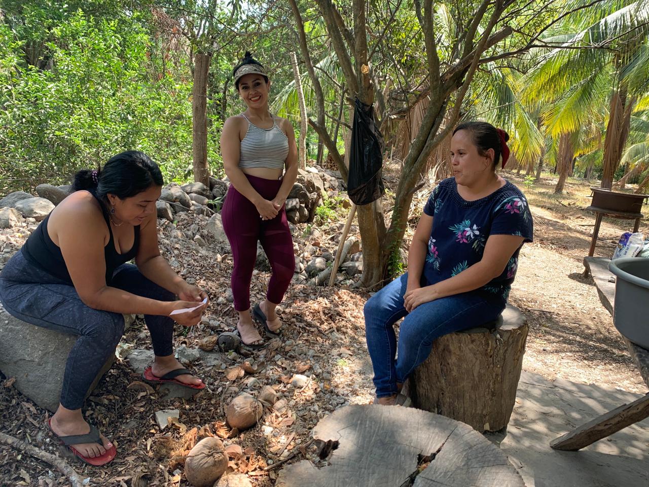 Mujeres de Cabañas realizan jornada de evaluación de resultados de proyecto