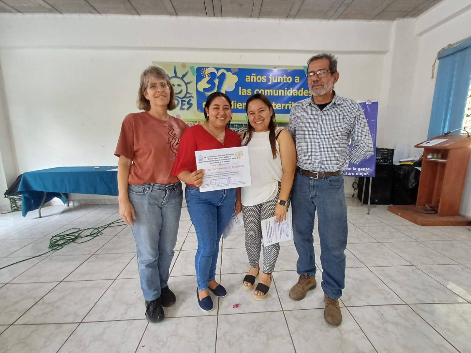 ADES realiza diplomado para el personal, junto a la Universidad de El Salvador.