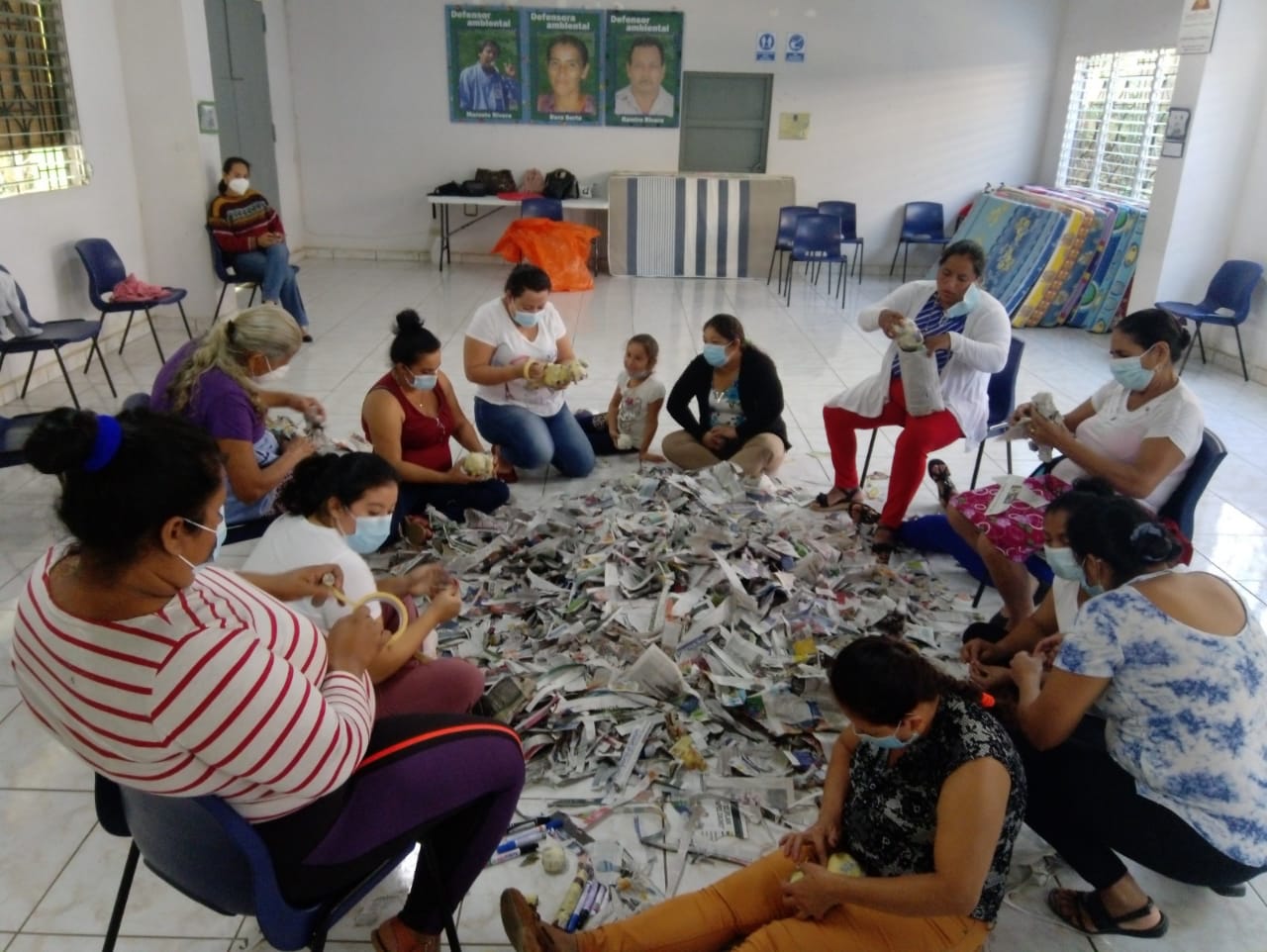 Mujeres defensoras  de Cabañas concluyen proceso de autocuido y sanación colectiva.